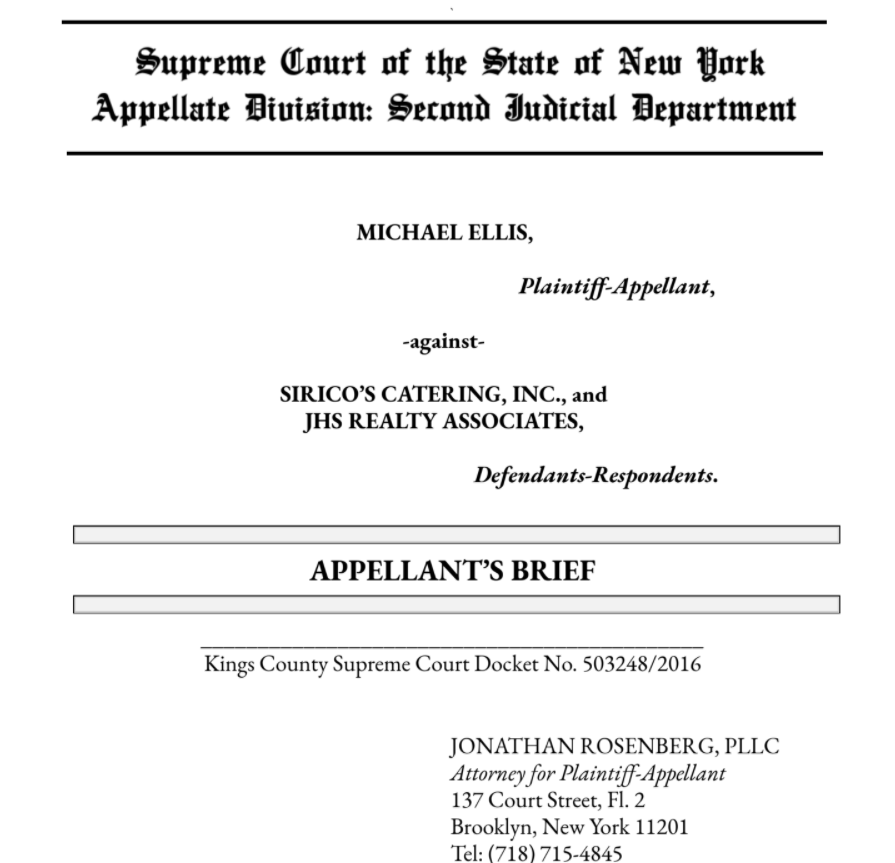 Supreme Court of the State of New York Appellate Division: Second Judicial Department Document